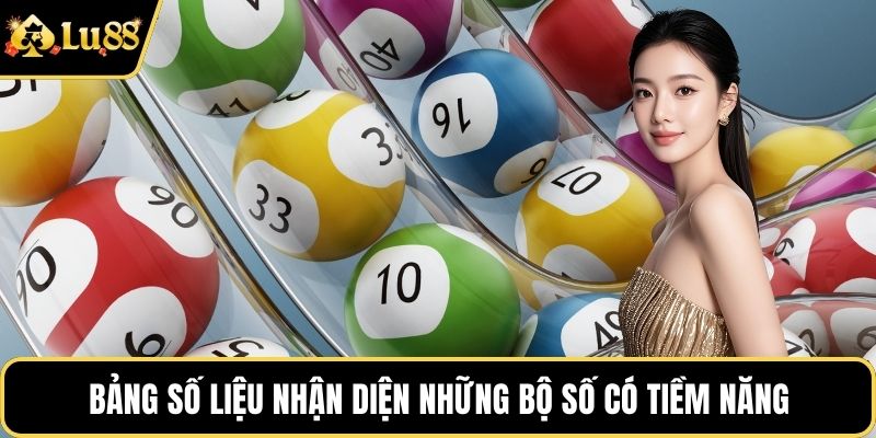 Bảng số liệu nhận diện những bộ số có tiềm năng