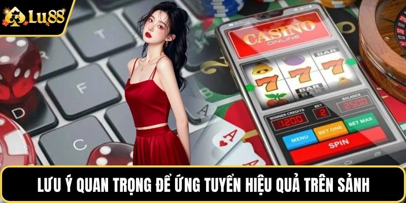 Lưu ý quan trọng để ứng tuyển hiệu quả trên sảnh