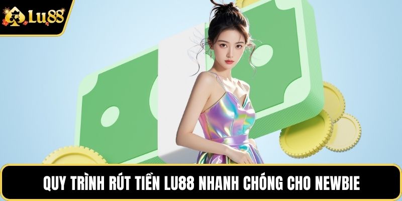 Quy trình rút tiền LU88 nhanh chóng cho newbie