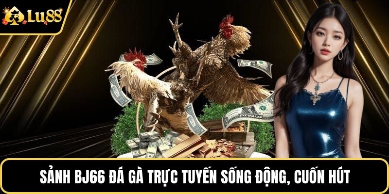 Sảnh BJ66 đá gà trực tuyến sống động, cuốn hút