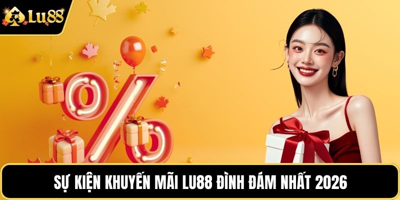 Sự kiện khuyến mãi LU88 đình đám nhất 2026