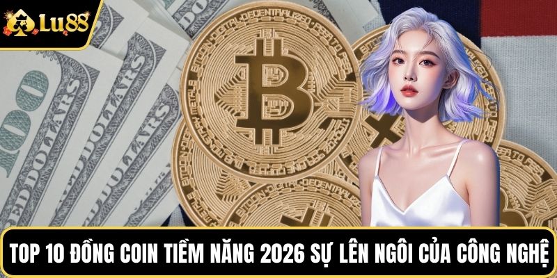 Top 10 đồng coin tiềm năng 2026 sự lên ngôi của công nghệ